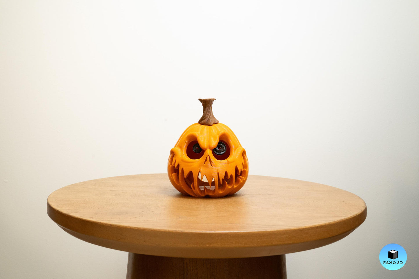 Spooky Jack o' Lantern (Included tealight), Pumpkin Tea Light Holder, Halloween Pumpkin Lantern, Outdoor Safe