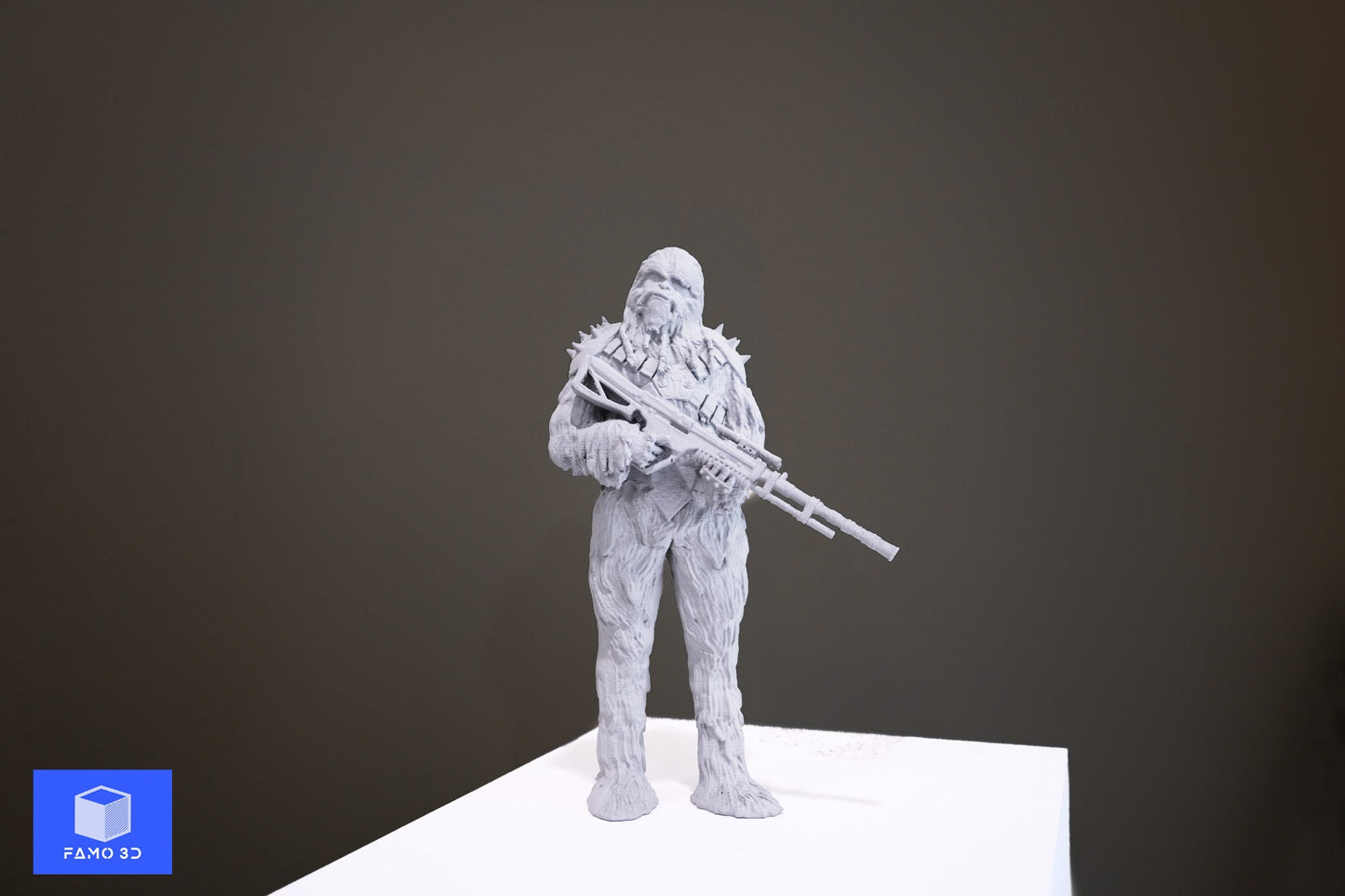 Krrsantan Miniature, Wookie bounty Hunter, SW Legion