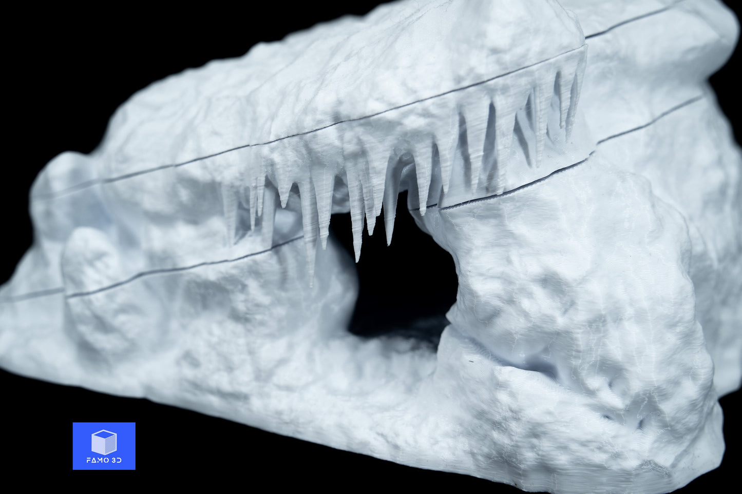Ice Cave DnD Terrain for Dungeons and Dragons, D&D, Yeti Cave, 28mm