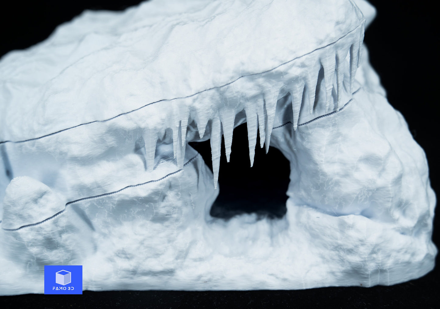 Ice Cave DnD Terrain for Dungeons and Dragons, D&D, Yeti Cave, 28mm