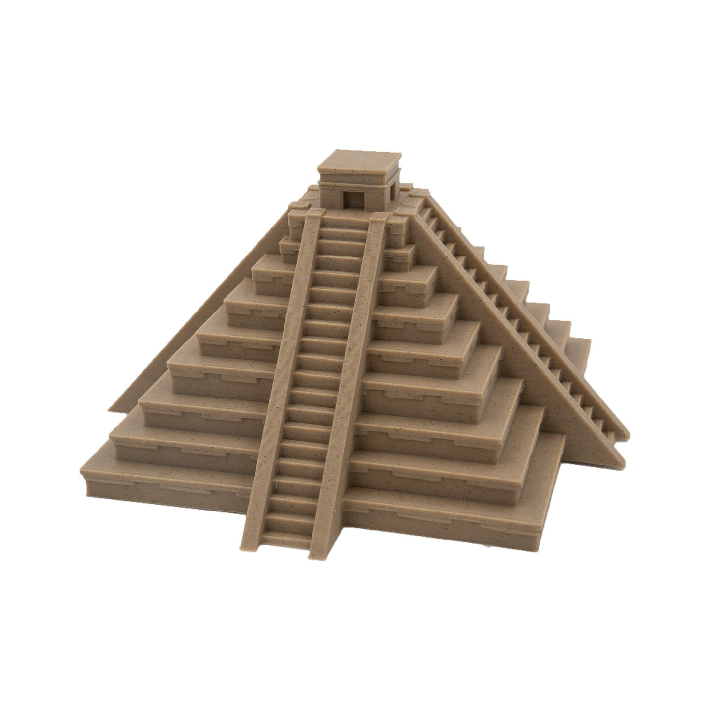 Kukulkan Mayan Pyramid, Chichen Itza Ruins, Yucatan, 3D Printed