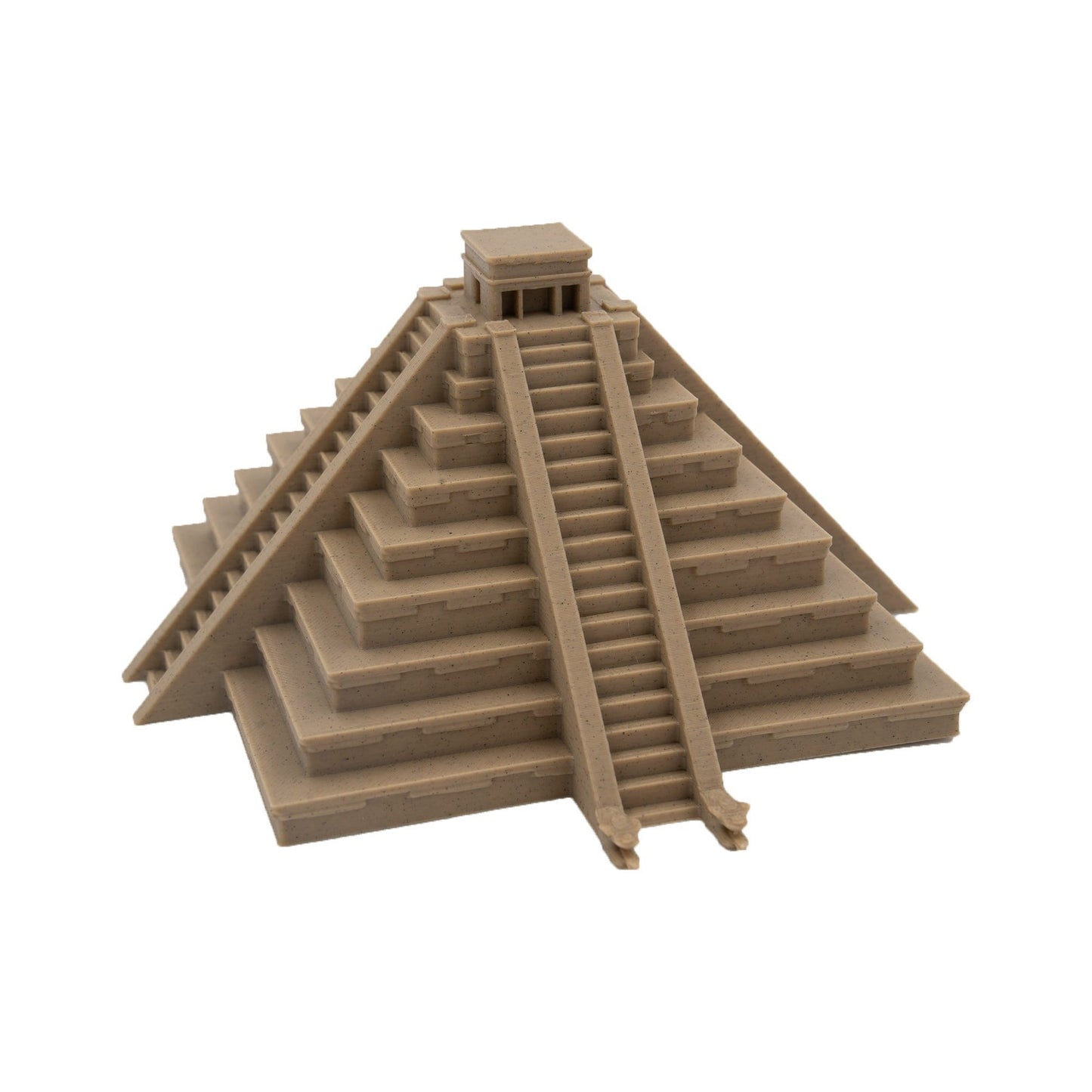 Kukulkan Mayan Pyramid, Chichen Itza Ruins, Yucatan, 3D Printed