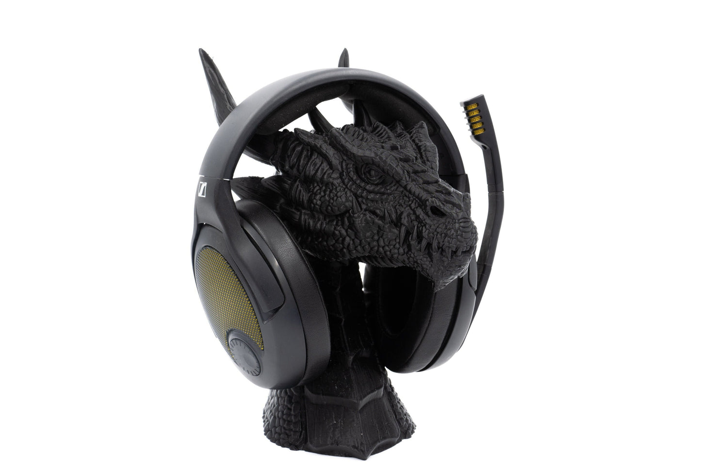 Dragon Headphones Stand, Dragon Gamer Gift, Dragon Headphones Holder, Drafnir