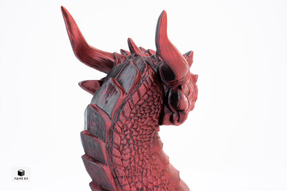 Dragon Headphones Stand, Dragon Gamer Gift, Dragon Headphones Holder, Drafnir