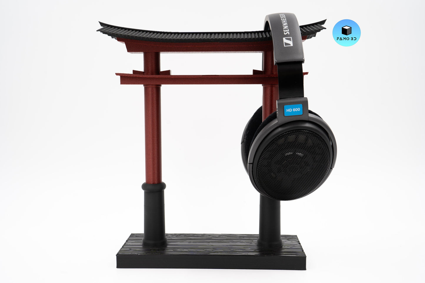 Torii Gate Headphones Stand, Japanese Shinto Inspired Torii Gate Statue, Gamer Gift