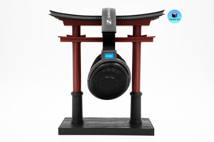 Torii Gate Headphones Stand, Japanese Shinto Inspired Torii Gate Statue, Gamer Gift