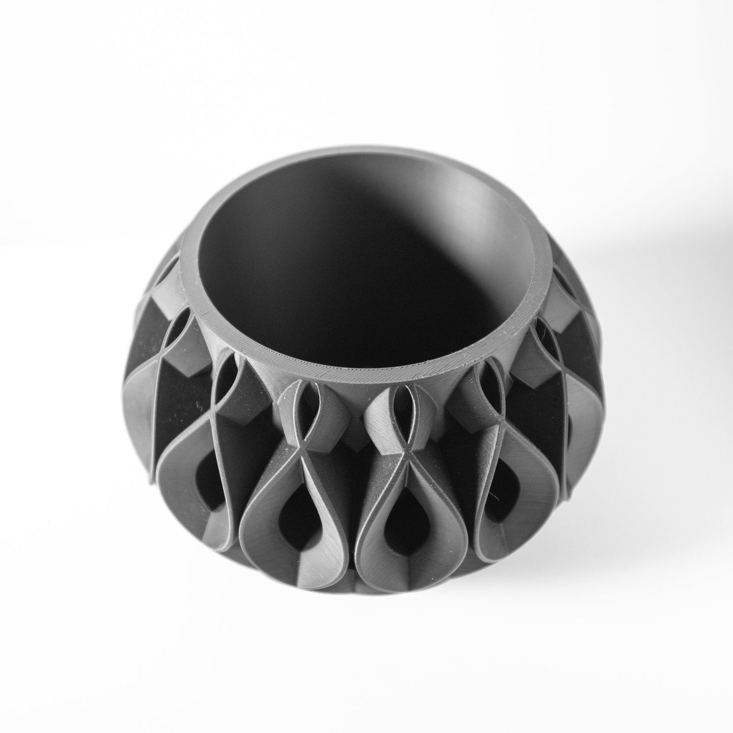 Modern 3D Printed Planter Pot for Succulents & Medium Plants - Stylish Home Decor