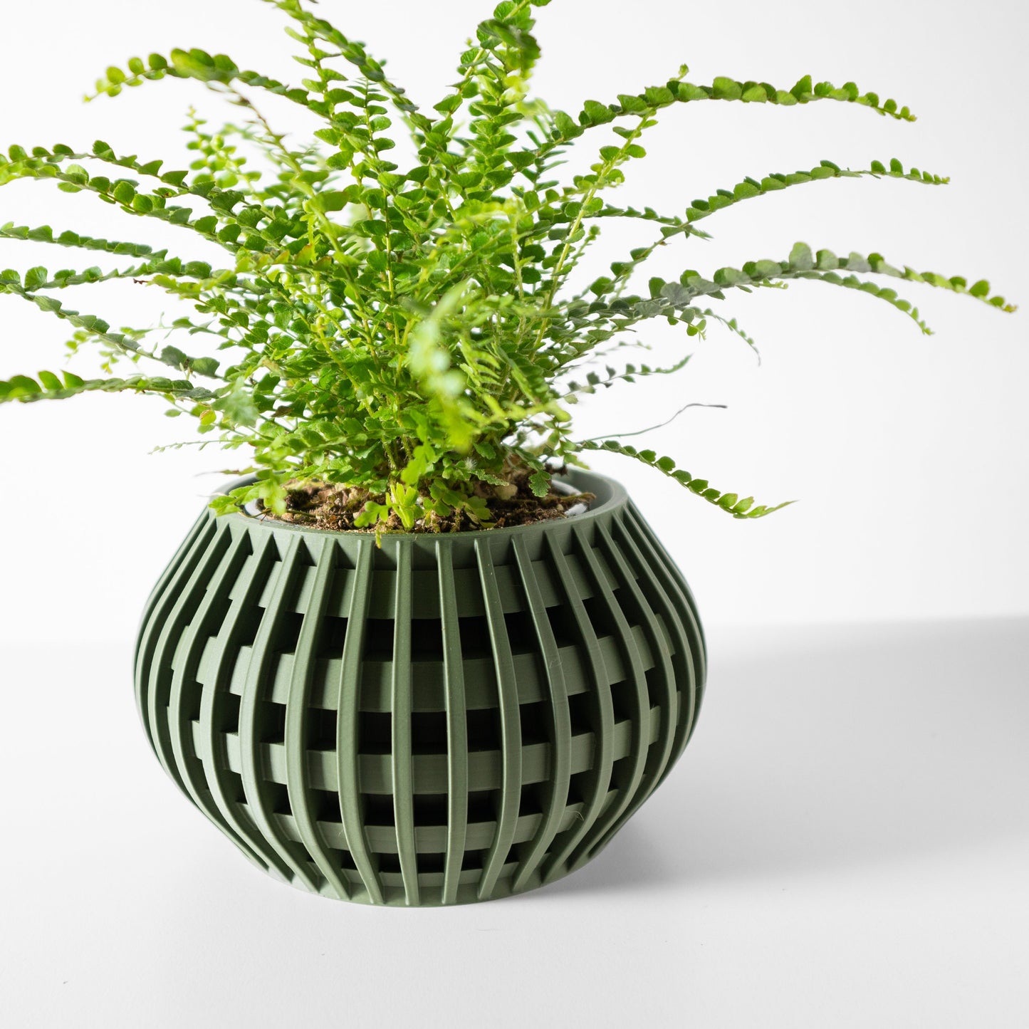 Modern Planter Pot - Stylish Home Decor for Small & Medium Plants, Indoor Gardening Plant Lover Gift