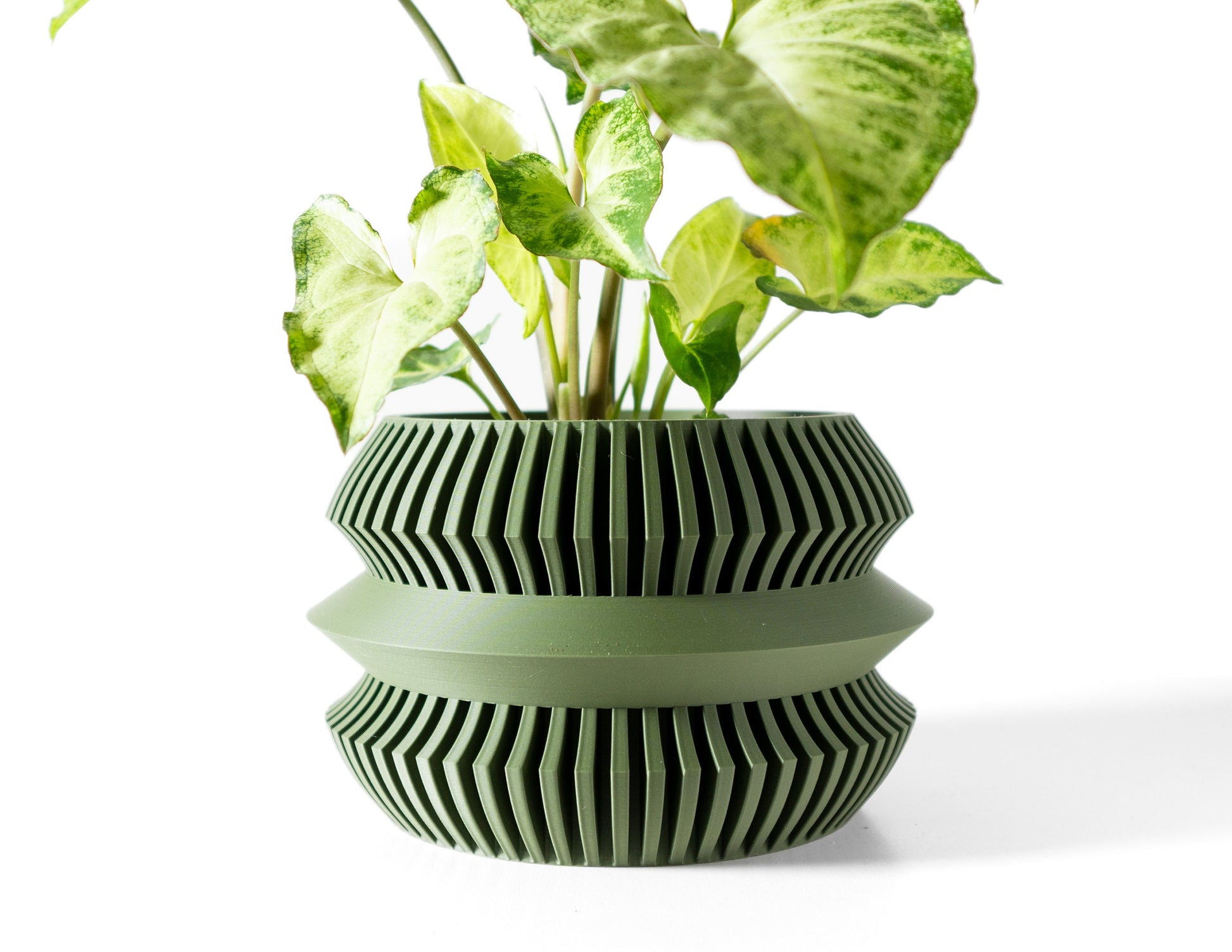 Modern Planter Pot - Stylish Home Decor for Small & Medium Plants, Indoor Gardening Plant Lover Gift