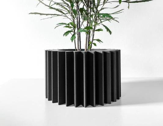 Modern Terra Planter Pot - Stylish Home Decor for Small & Medium Plants, Indoor Gardening Plant Lover Gift