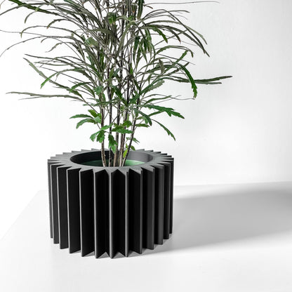 Modern Terra Planter Pot - Stylish Home Decor for Small & Medium Plants, Indoor Gardening Plant Lover Gift