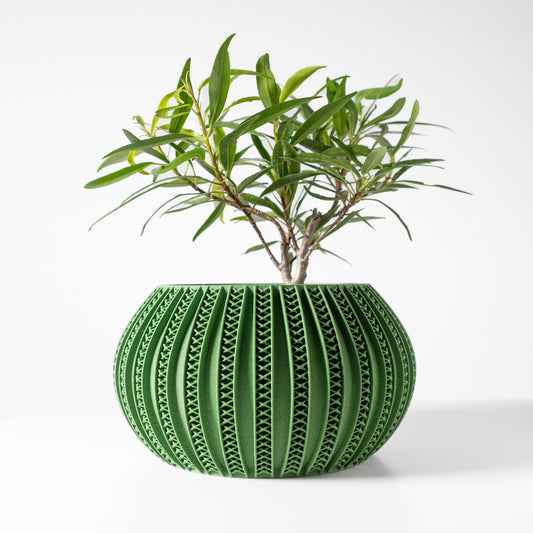 Modern Planter Pot - Stylish Home Decor for Small & Medium Plants, Indoor Gardening Plant Lover Gift