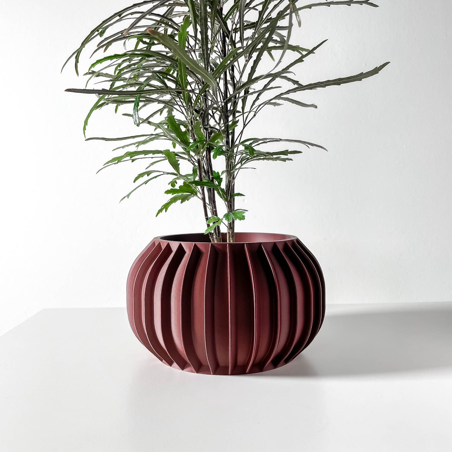 Modern Planter Pot - Stylish Home Decor for Small & Medium Plants, Indoor Gardening Plant Lover Gift