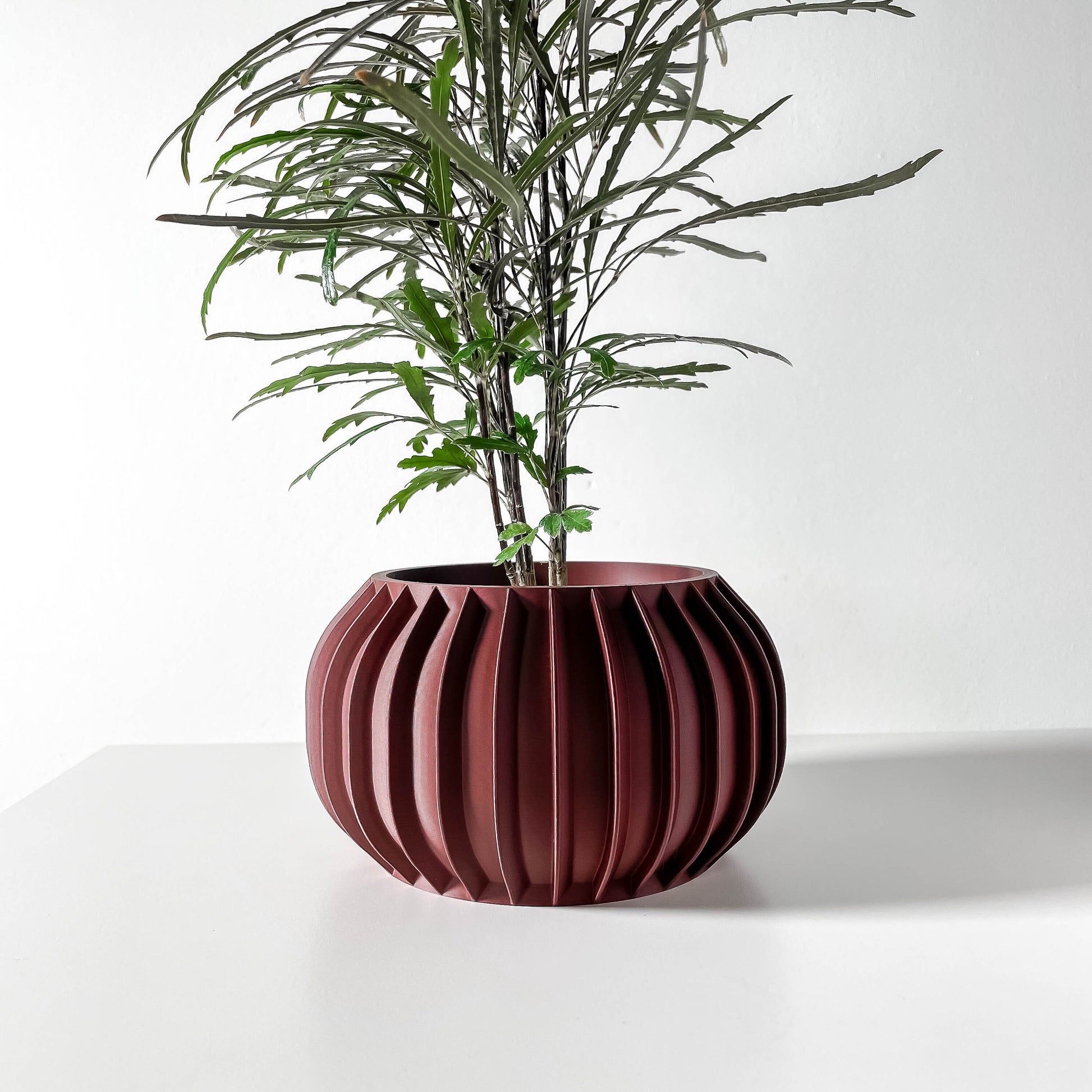 Modern Planter Pot - Stylish Home Decor for Small & Medium Plants, Indoor Gardening Plant Lover Gift