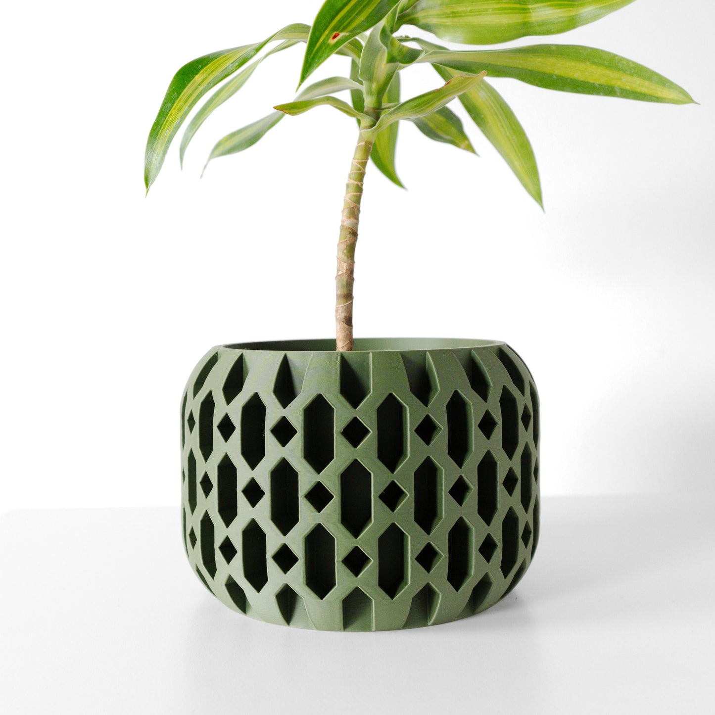 Modern Planter Pot - Stylish Home Decor for Small & Medium Plants, Indoor Gardening Plant Lover Gift