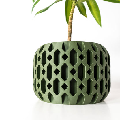 Modern Planter Pot - Stylish Home Decor for Small & Medium Plants, Indoor Gardening Plant Lover Gift