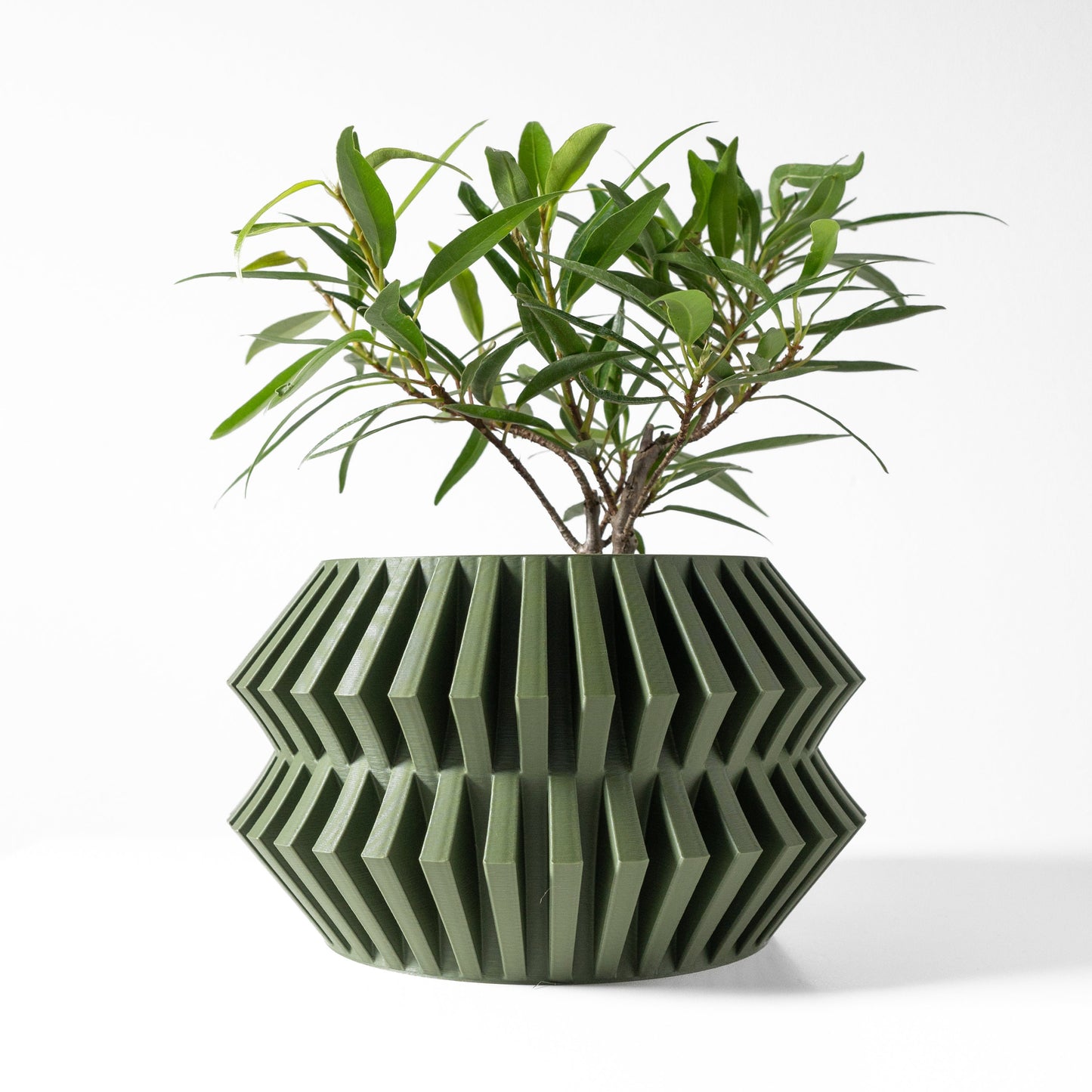 Modern Planter Pot - Stylish Home Decor for Small & Medium Plants, Indoor Gardening Plant Lover Gift