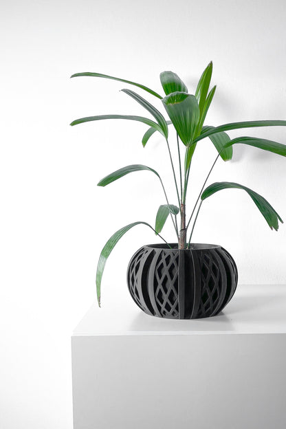 Modern Planter Pot - Stylish Home Decor for Small & Medium Plants, Indoor Gardening Plant Lover Gift