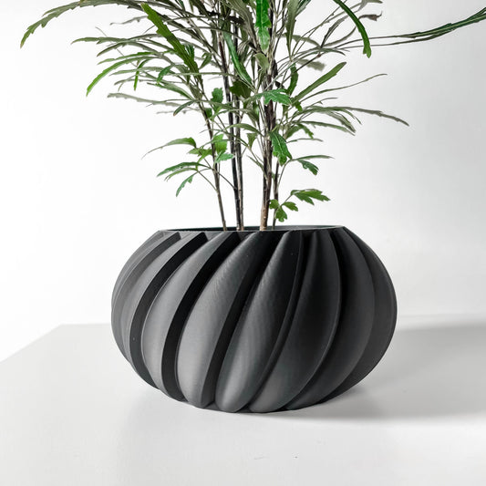 Modern Planter Pot - Stylish Home Decor for Small & Medium Plants, Indoor Gardening Plant Lover Gift