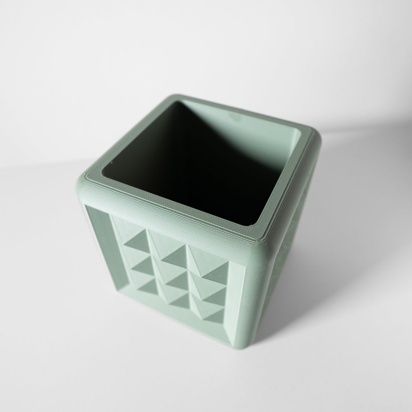 Modern Box Planter Pot - Home Decor for Small & Medium Plants, Indoor Gardening Plant Lover Gift