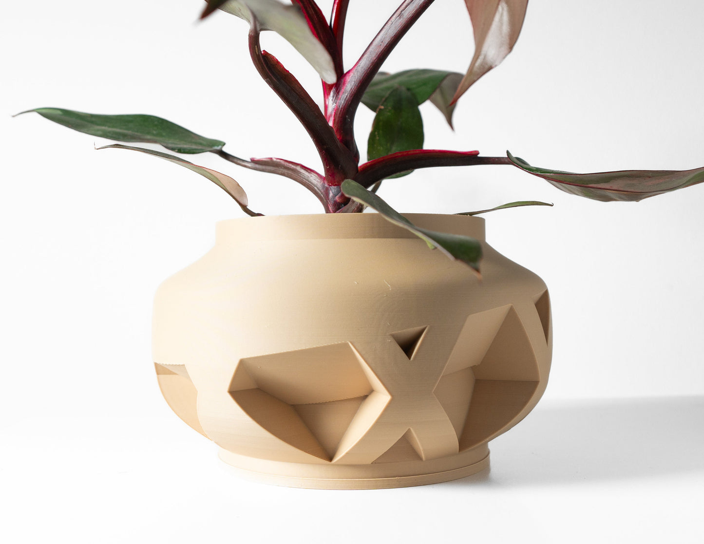 Modern Planter Pot - Stylish Home Decor for Small & Medium Plants, Indoor Gardening Plant Lover Gift