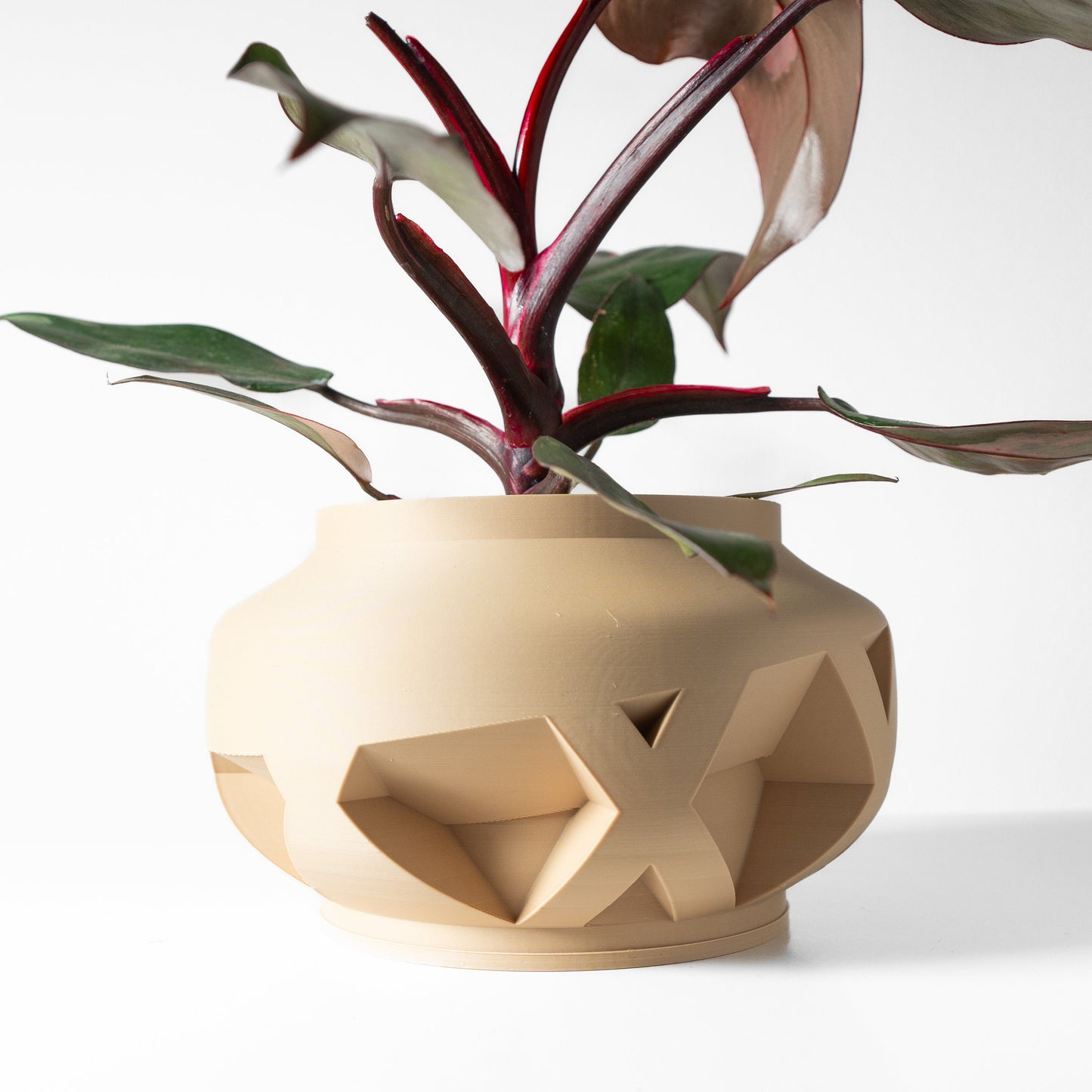 Modern Planter Pot - Stylish Home Decor for Small & Medium Plants, Indoor Gardening Plant Lover Gift