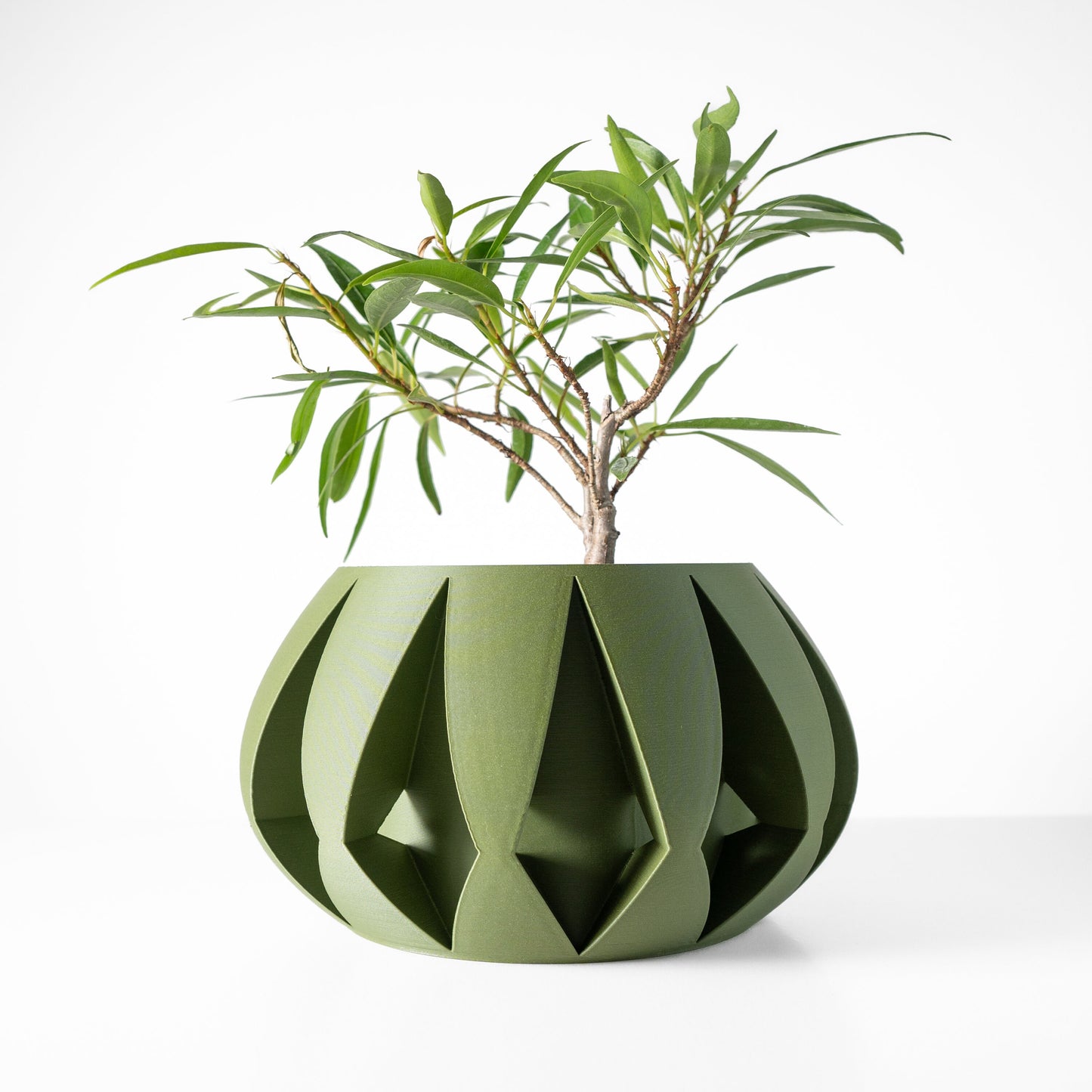 Modern Planter Pot - Stylish Home Decor for Small & Medium Plants, Indoor Gardening Plant Lover Gift