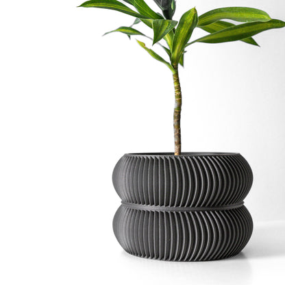 Modern Planter Pot - Stylish Home Decor for Small & Medium Plants, Indoor Gardening Plant Lover Gift