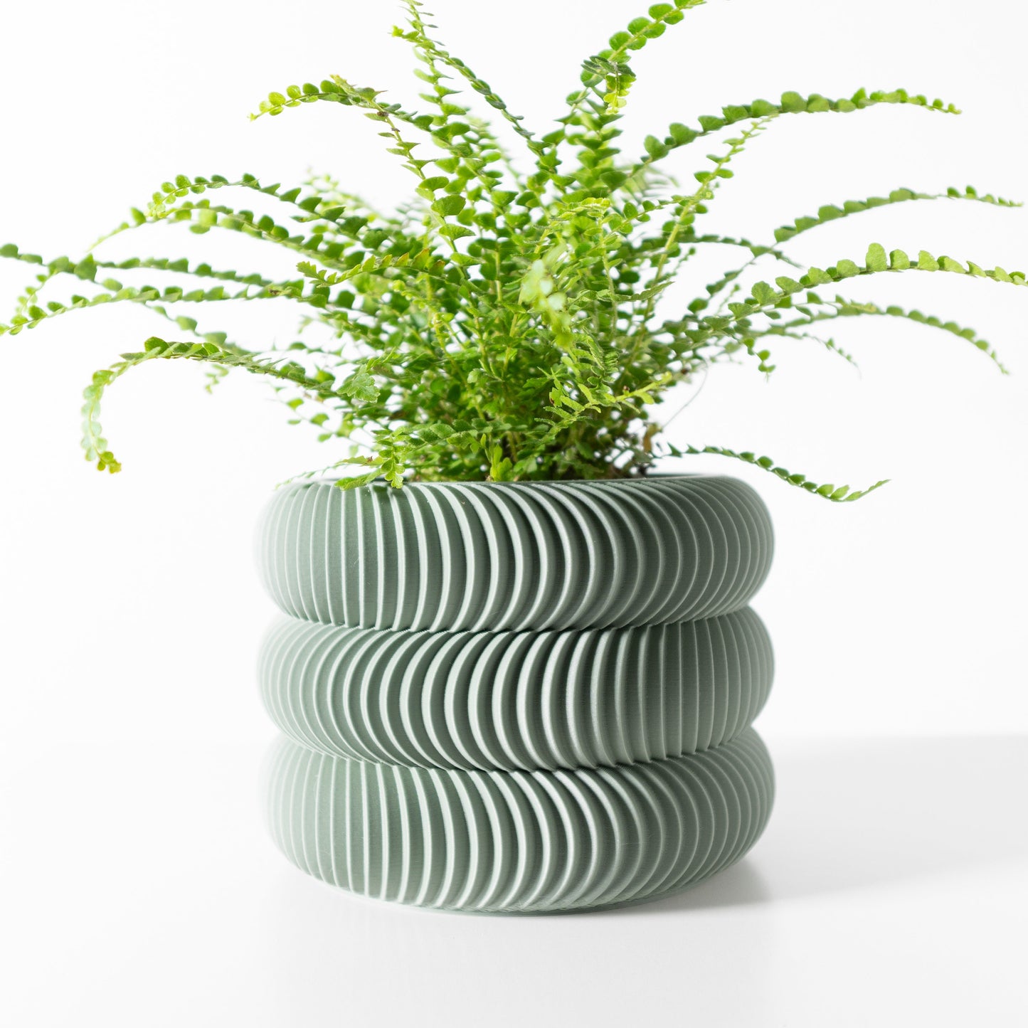 Modern Planter Pot - Minimalist Home Decor for Small & Medium Plants, Indoor Gardening Plant Lover Gift