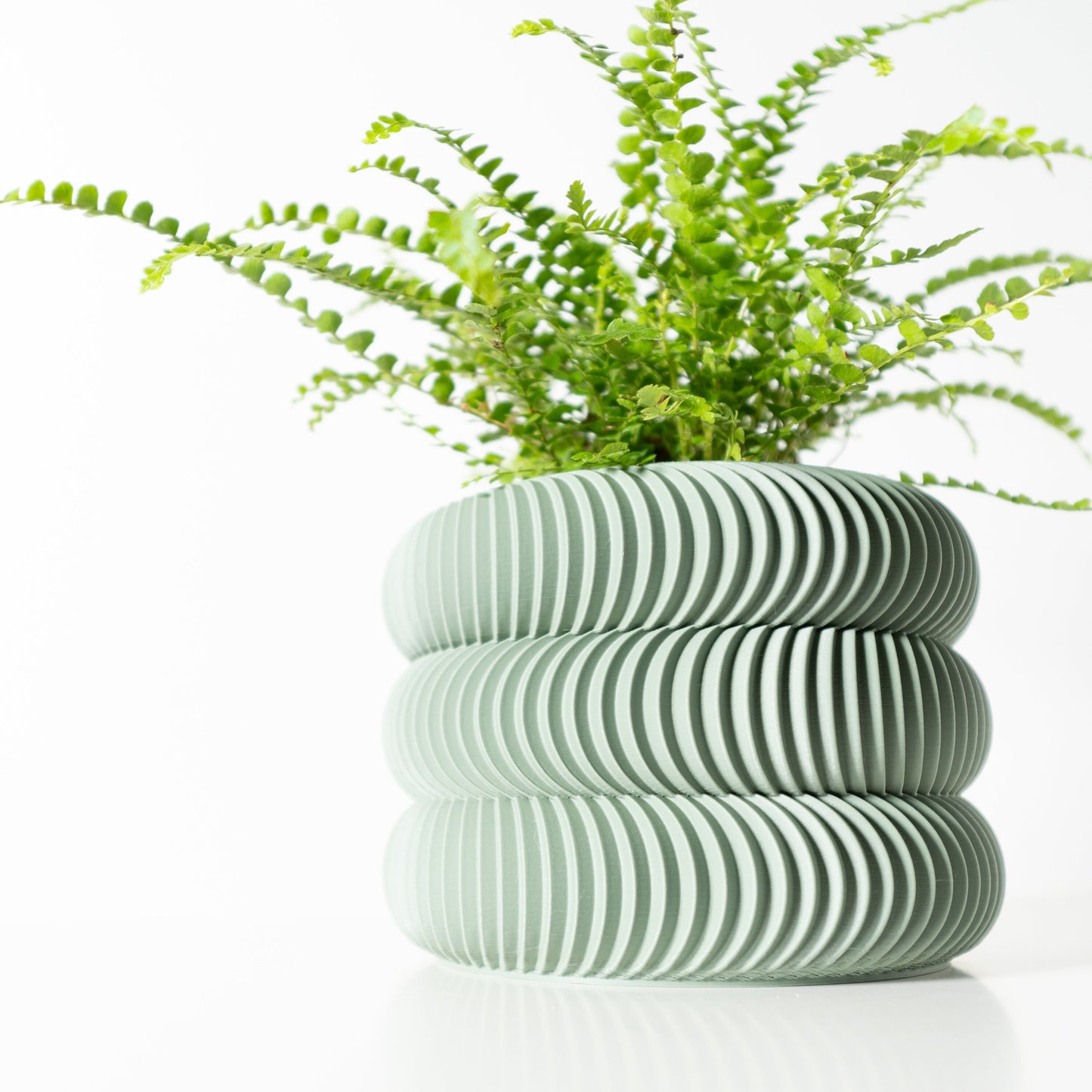 Modern Planter Pot - Minimalist Home Decor for Small & Medium Plants, Indoor Gardening Plant Lover Gift