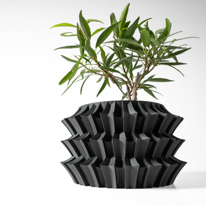 Modern Planter Pot - Minimalist Home Decor for Small & Medium Plants, Indoor Gardening Plant Lover Gift