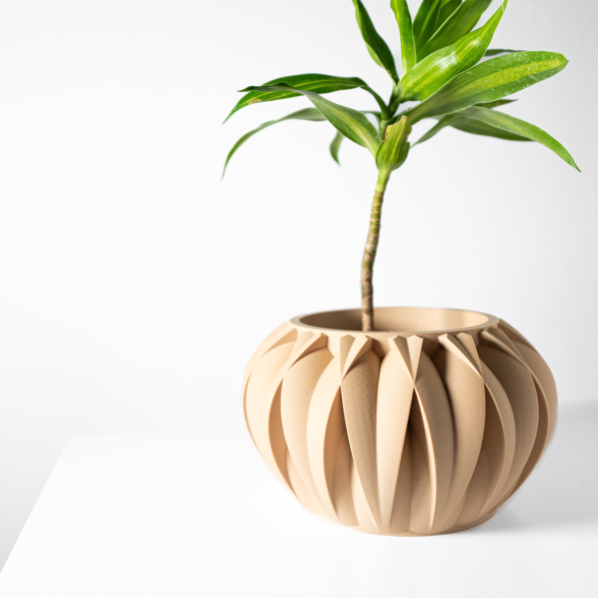 Modern Planter Pot - Minimalist Home Decor for Small & Medium Plants, Indoor Gardening Plant Lover Gift