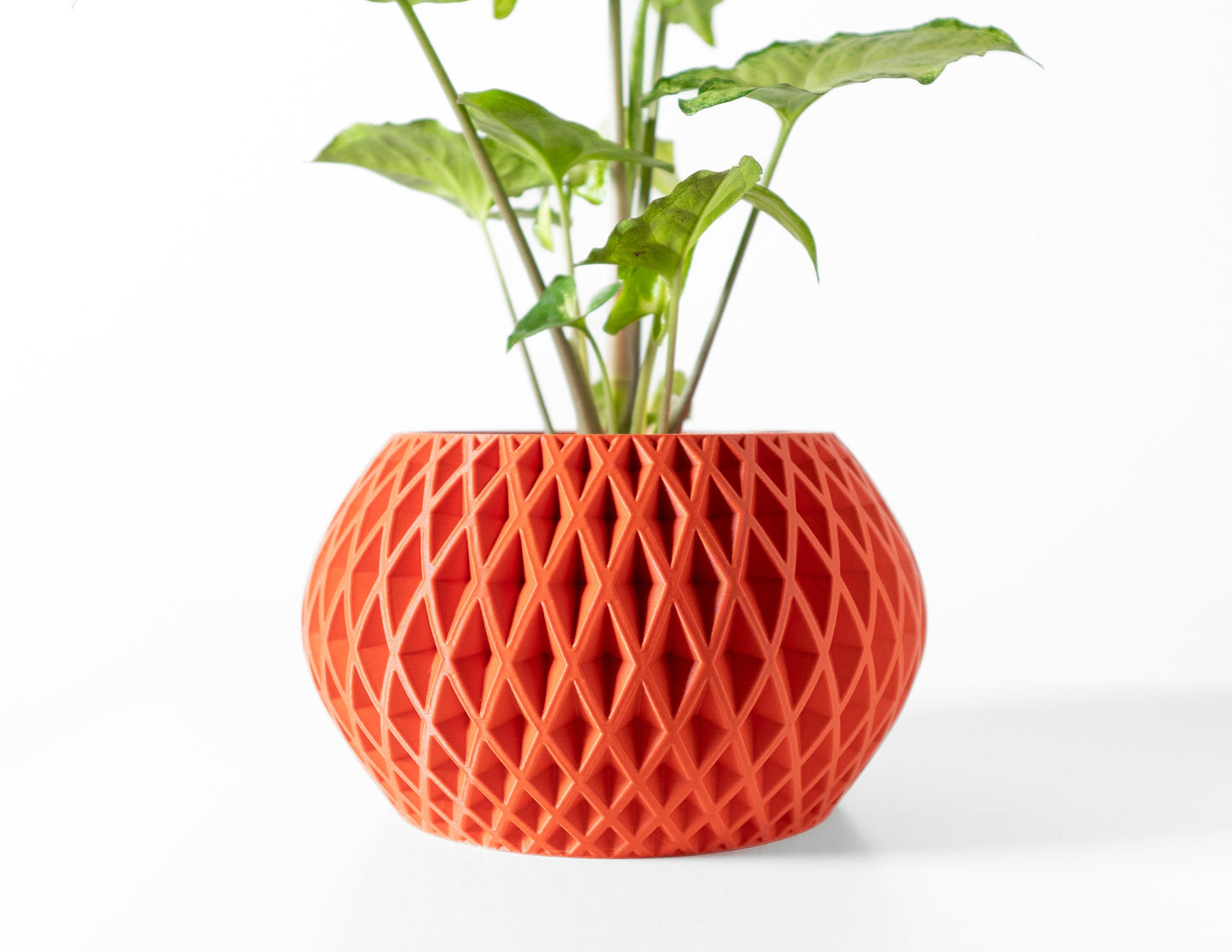 Modern Planter Pot - Minimalist Home Decor for Small & Medium Plants, Indoor Gardening Plant Lover Gift