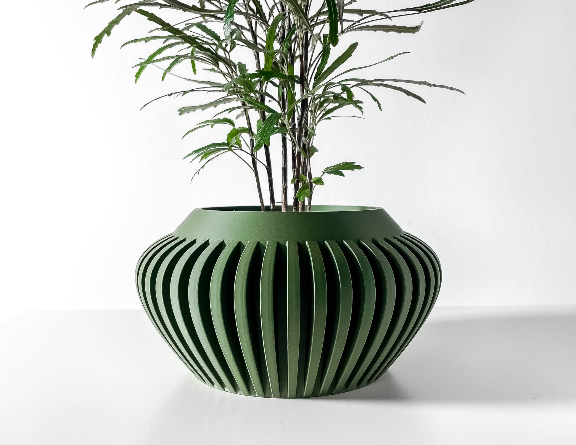 Modern Planter Pot - Minimalist Home Decor for Small & Medium Plants, Indoor Gardening Plant Lover Gift