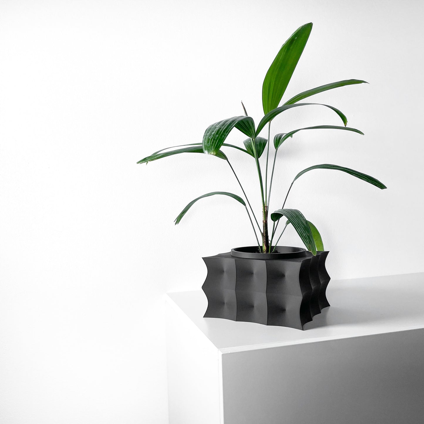 Modern Box Planter Pot - Minimalist Home Decor for Small & Medium Plants, Indoor Gardening Plant Lover Gift