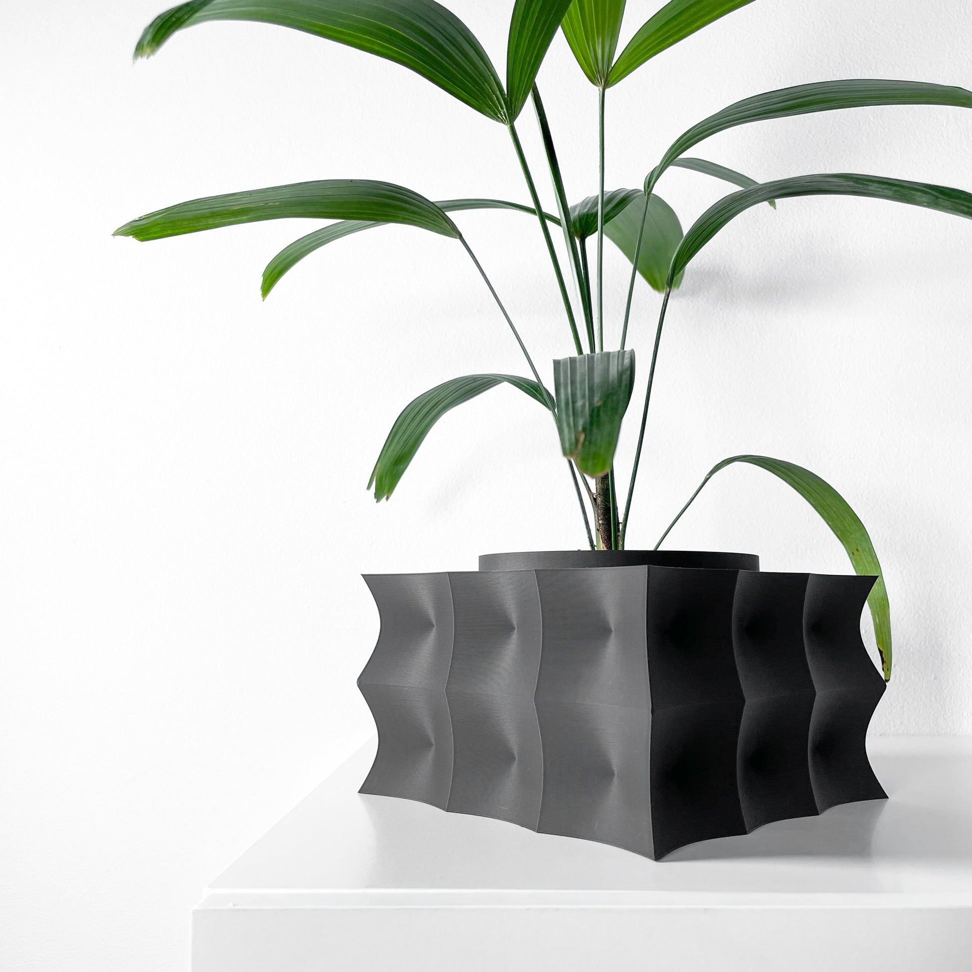 Modern Box Planter Pot - Minimalist Home Decor for Small & Medium Plants, Indoor Gardening Plant Lover Gift