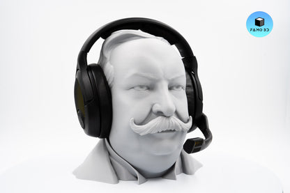 William Howard Taft Headphone Stand | Taft President Stand for Headsets | Perfect Gamer Gift