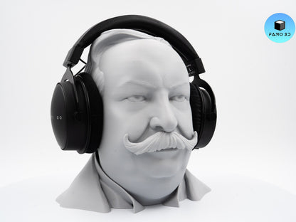 William Howard Taft Headphone Stand | Taft President Stand for Headsets | Perfect Gamer Gift