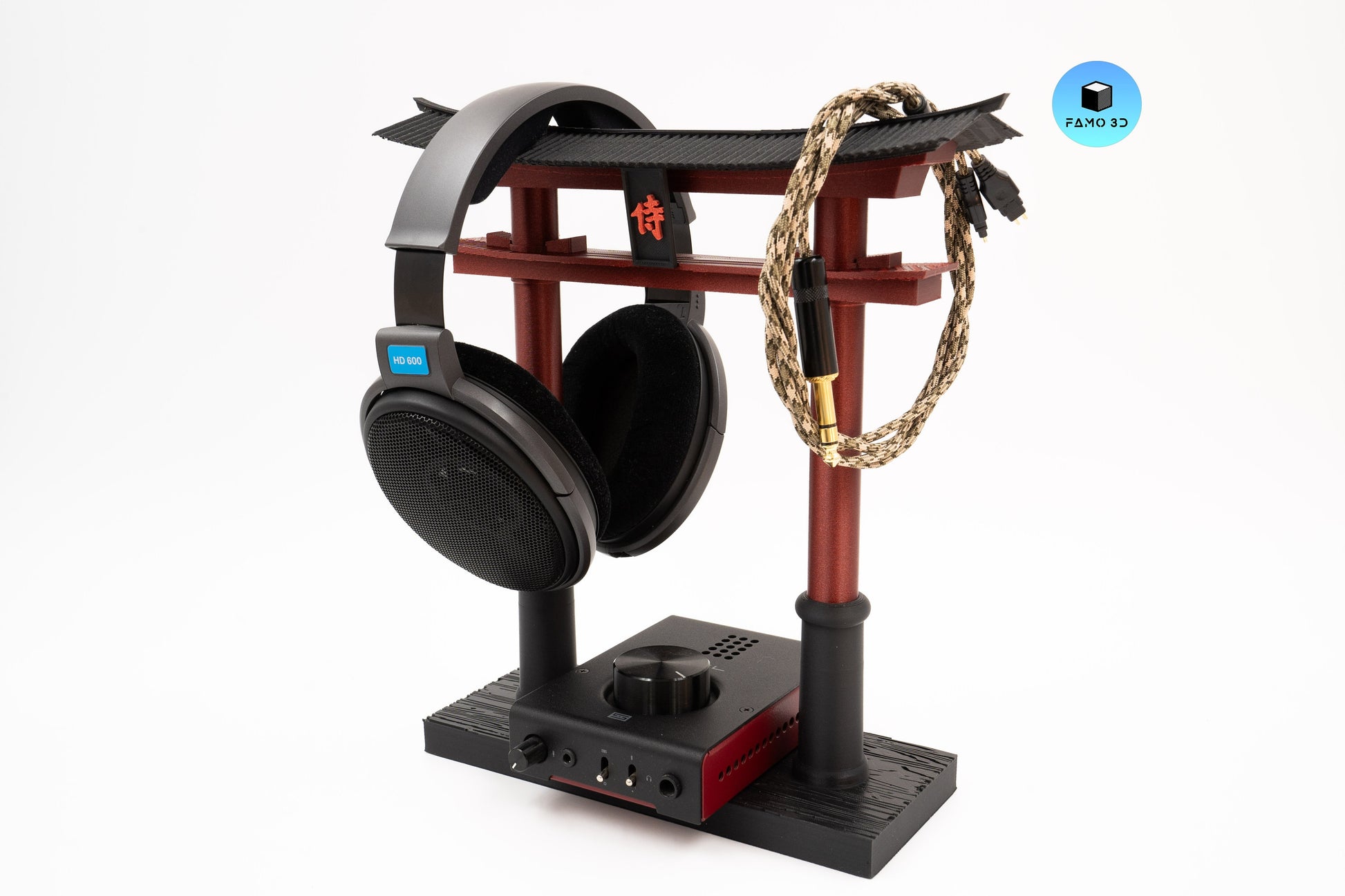 Torii Gate Headphones Stand, Japanese Shinto Inspired Torii Gate Statue, Gamer Gift