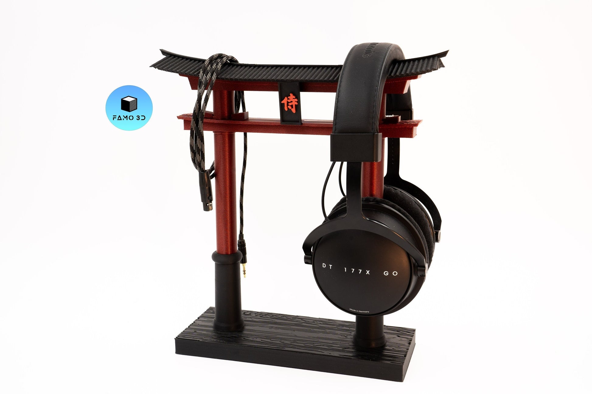 Torii Gate Headphones Stand, Japanese Shinto Inspired Torii Gate Statue, Gamer Gift