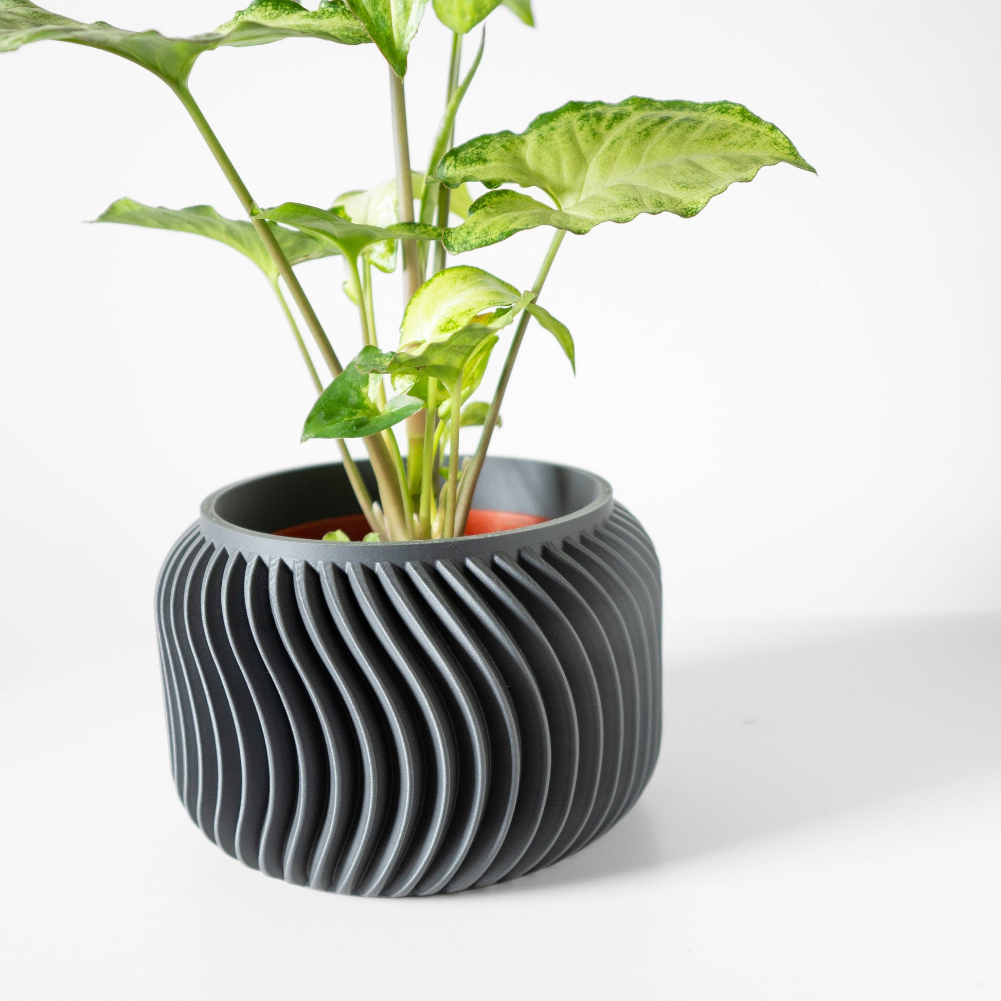 Modern Planter Pot for Succulents & Medium Plants - Stylish Home Decor, Unique Garden Gift Idea