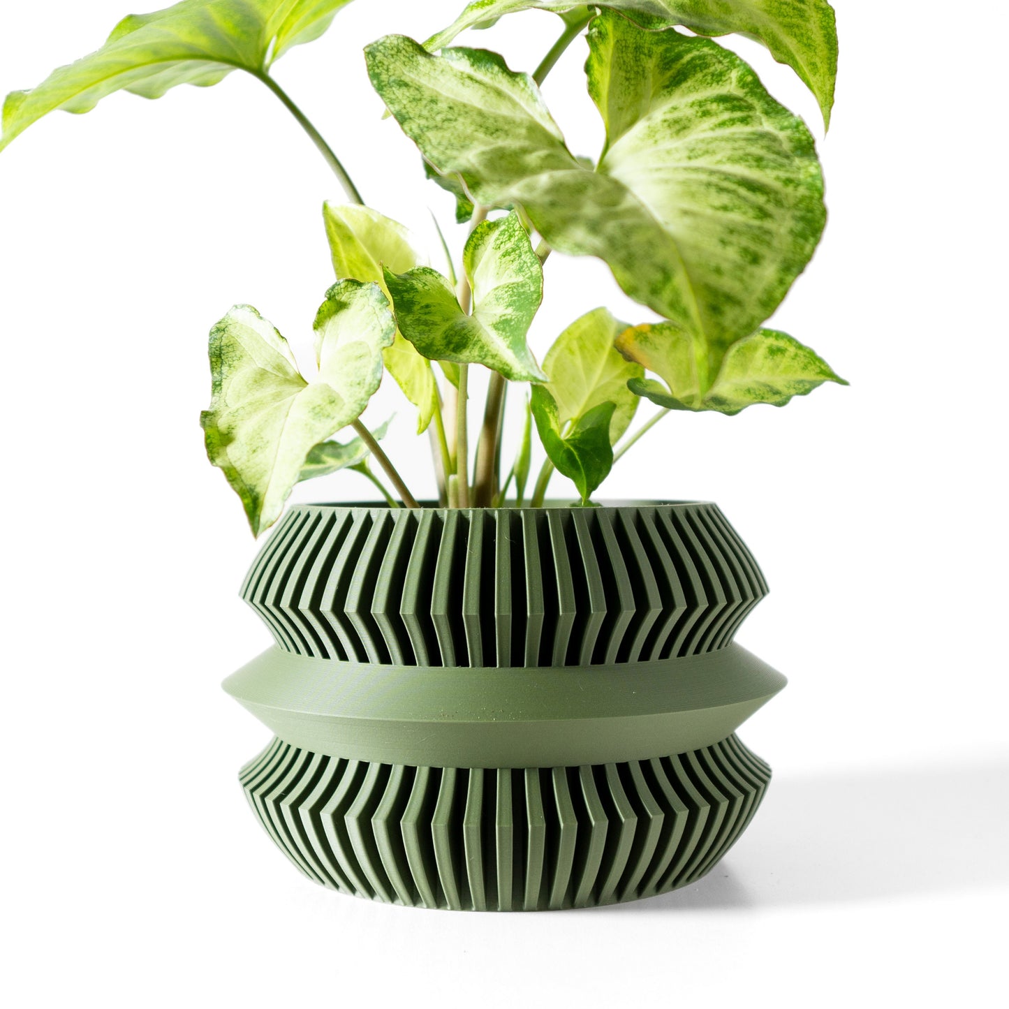 Modern Planter Pot - Stylish Home Decor for Small & Medium Plants, Indoor Gardening Plant Lover Gift