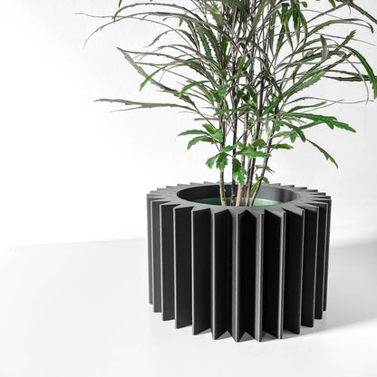 Modern Terra Planter Pot - Stylish Home Decor for Small & Medium Plants, Indoor Gardening Plant Lover Gift