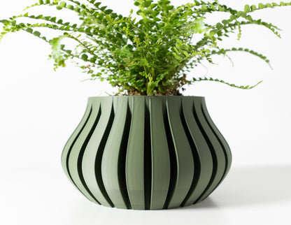 Modern Succulent Planter Pot - Stylish Home Decor for Small & Medium Plants, Indoor Gardening Plant Lover Gift