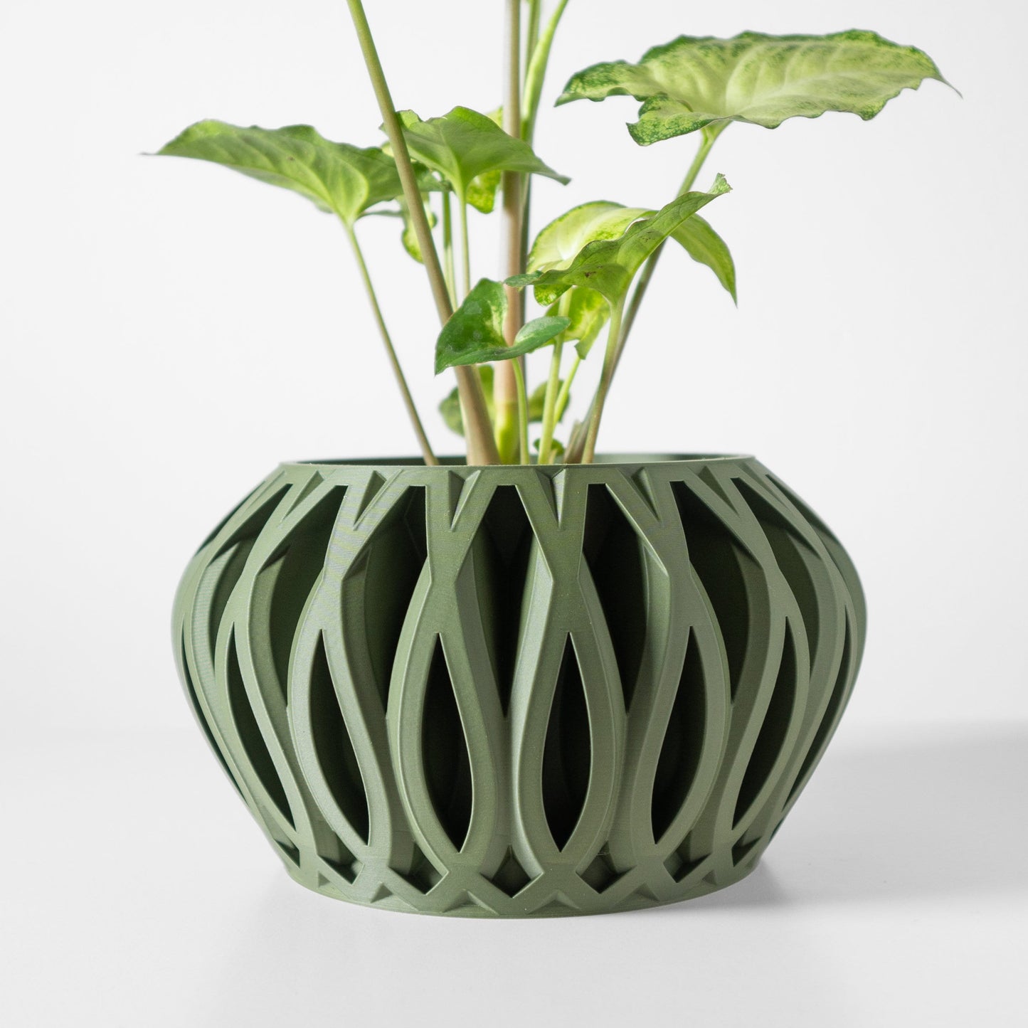 Modern Planter Pot - Stylish Home Decor for Small & Medium Plants, Indoor Gardening Plant Lover Gift