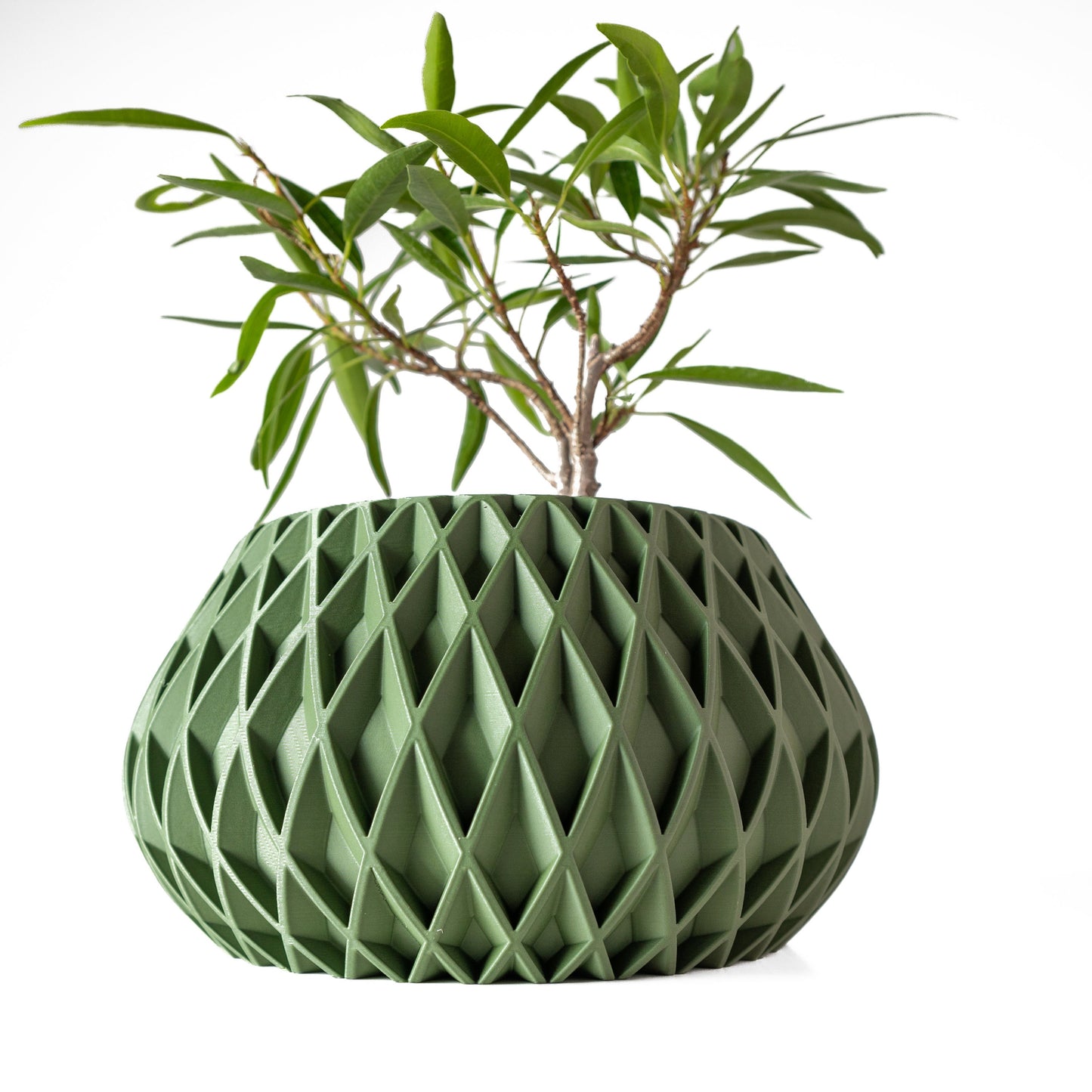 Modern Planter Pot - Stylish Home Decor for Small & Medium Plants, Indoor Gardening Plant Lover Gift