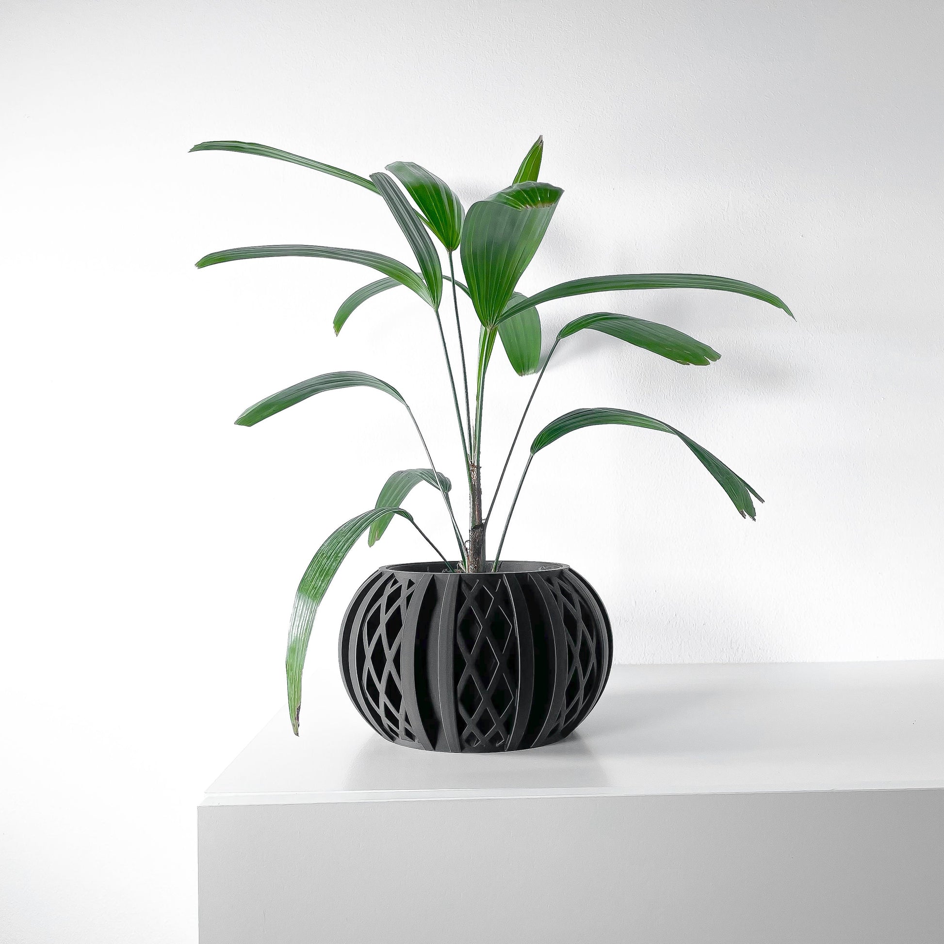 Modern Planter Pot - Stylish Home Decor for Small & Medium Plants, Indoor Gardening Plant Lover Gift