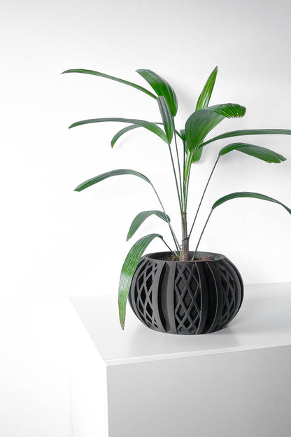 Modern Planter Pot - Stylish Home Decor for Small & Medium Plants, Indoor Gardening Plant Lover Gift