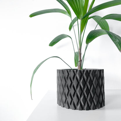 Modern Planter Pot - Stylish Home Decor for Small & Medium Plants, Indoor Gardening Plant Lover Gift