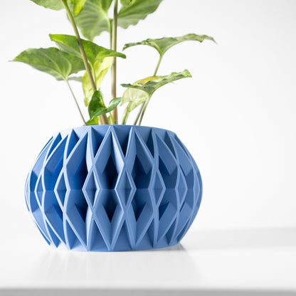 Modern Planter Pot - Stylish Home Decor for Small & Medium Plants, Indoor Gardening Plant Lover Gift